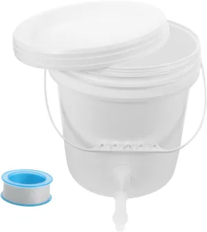 10l Camping Water Tank with Faucet Collapsible Outdoor Water Storage Bucket for Hiking Outdoor Activities