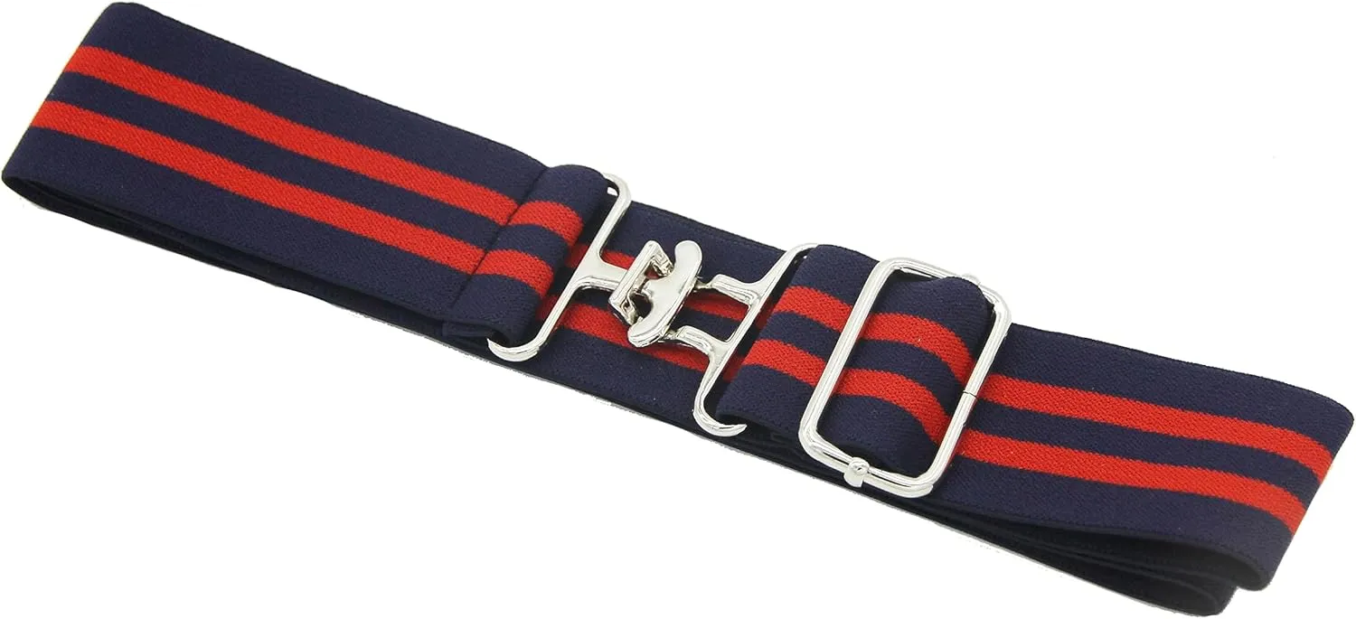 1.5 inch Equestrian Elastic Belt, Stretchable and Comfortable Waist Belt for Women and Girls, Prefect Equestrian Gift