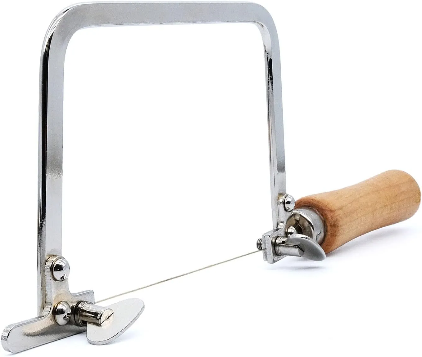 1mm Diamond Wire Hand Saw with Steel Frame Coping Saw for Jade Marble Granite Metal Glass Ceramic