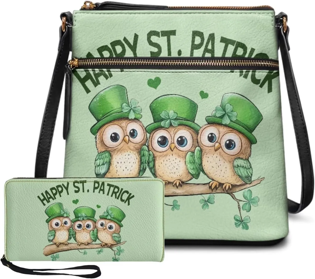 2 Pcs Bucket Bags Set for Women Trendy Satchel Purses for Women Crossbody Wristlet Purses for Women