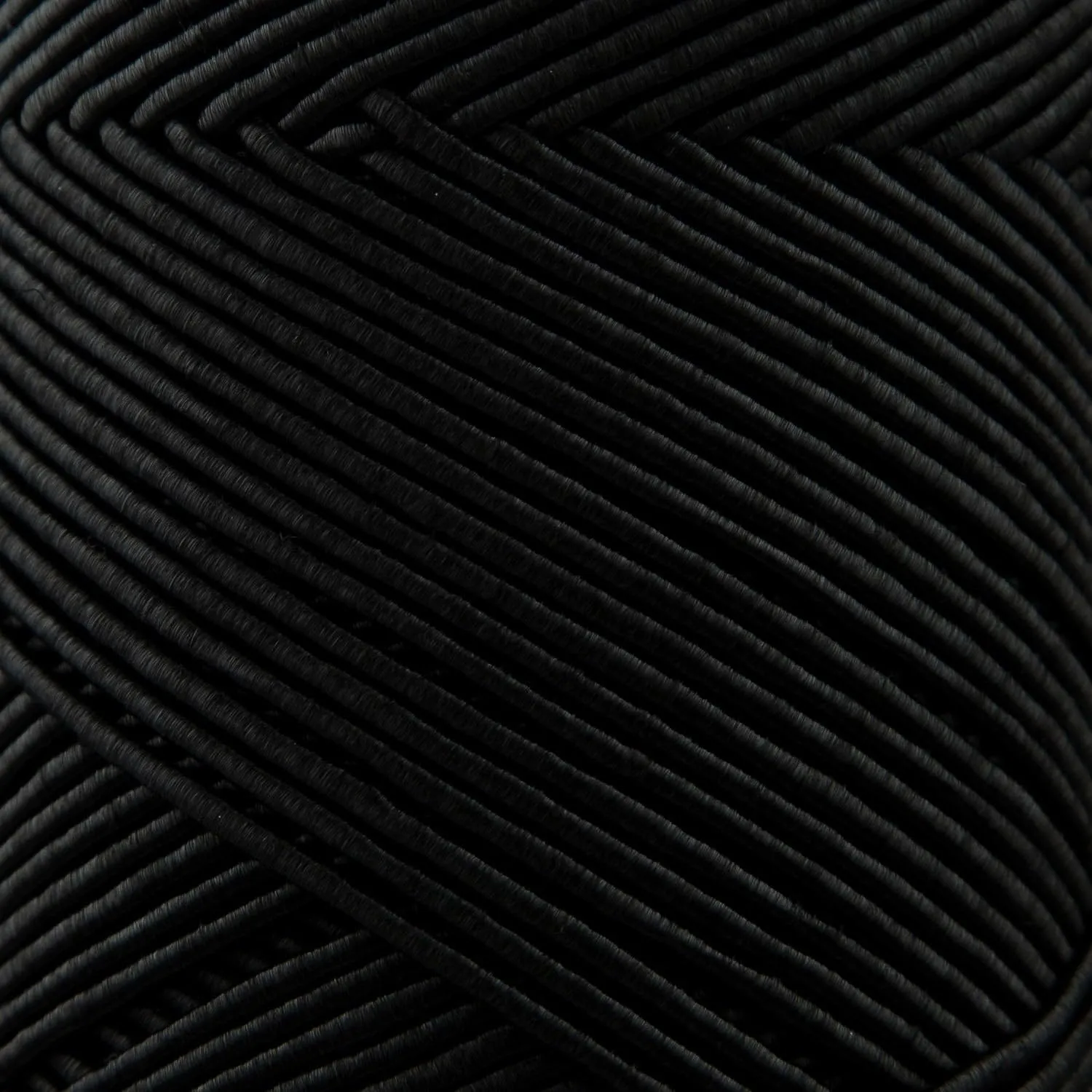 2 Skeins of Sensy Premium Chic & Easy 1.5mm 218 Yards 50% Cotton 50% Polyester Rope Crochet Bag Cord Crochet Thread (Black)