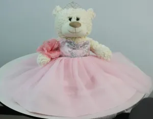 20'' Quince Anos Quinceanera Last Doll Teddy Bear with Dress (Centerpiece) B16631-3 (Pink1)