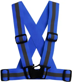 2023 Adjustable Kids Children Wear Stripe Reflective Vest Safety Security Guard Vest Running Jogging Biking