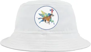 6887 Exxon Mobile Hybrid Tiger Pegasus - Bucket Hat - Gift White