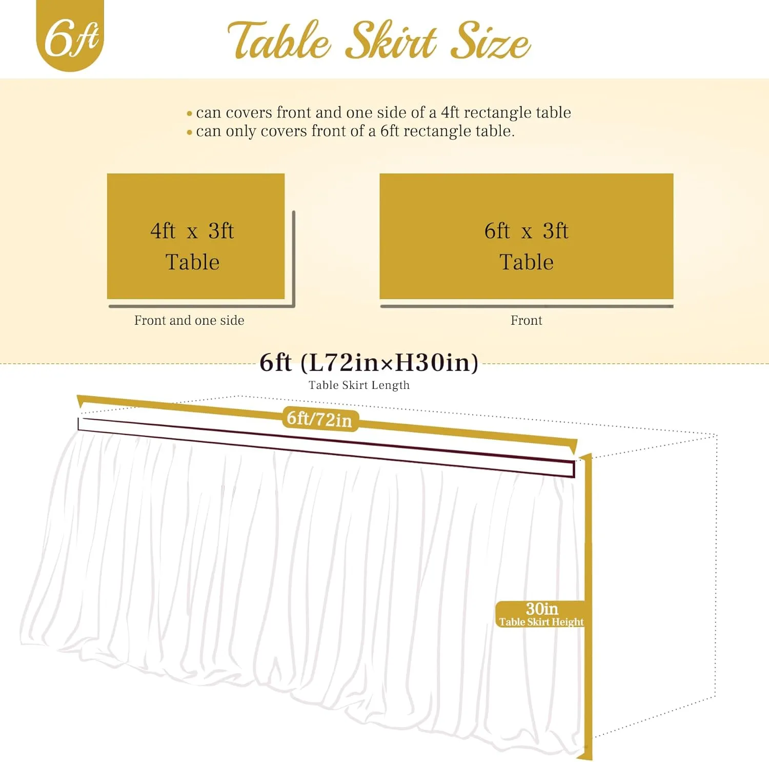 6ft Pink Tulle Table Skirt Baby Shower Tablecloth for Rectangle Tables or Round Tables Pink Ruffle Tutu Table Skirts Desk Skirt for Princess Girls Birthday Party Cake Dessert Table Decorations