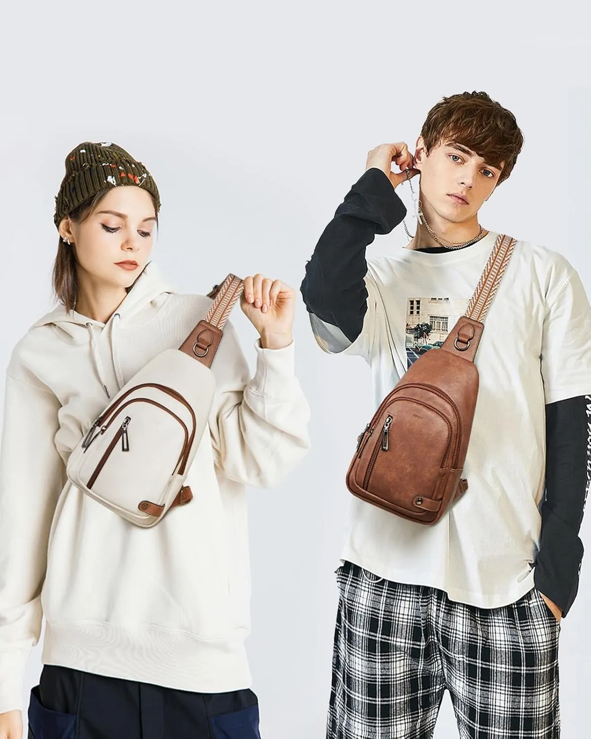 7L Sling Bag Crossbody Bags for Women Fanny Packs Purses Cross Body Bag for Woman Small backpack Travel Shoulder Bag handbags
