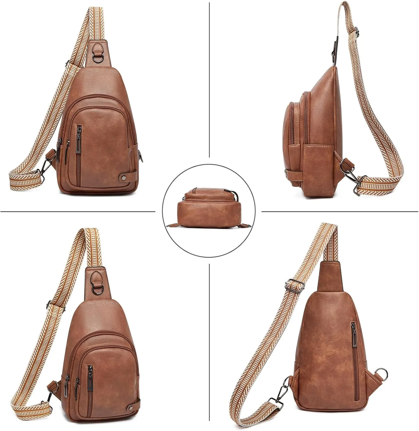 7L Sling Bag Crossbody Bags for Women Fanny Packs Purses Cross Body Bag for Woman Small backpack Travel Shoulder Bag handbags