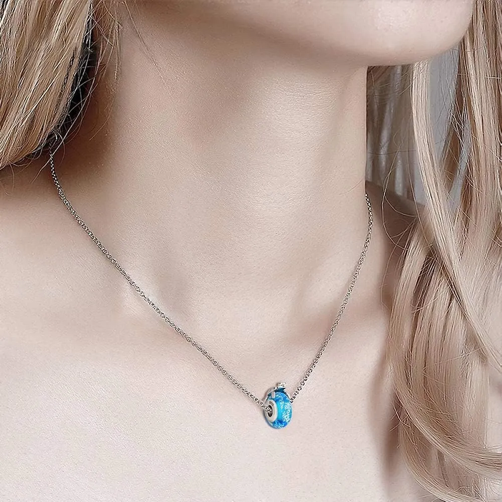 925 Sterling Silver Charms Gold, Jewelry for Bracelets and Necklaces, Family Love Mom Dangle Pendants, Heart Charms Hawaii Beads, Birthday Gift for Women