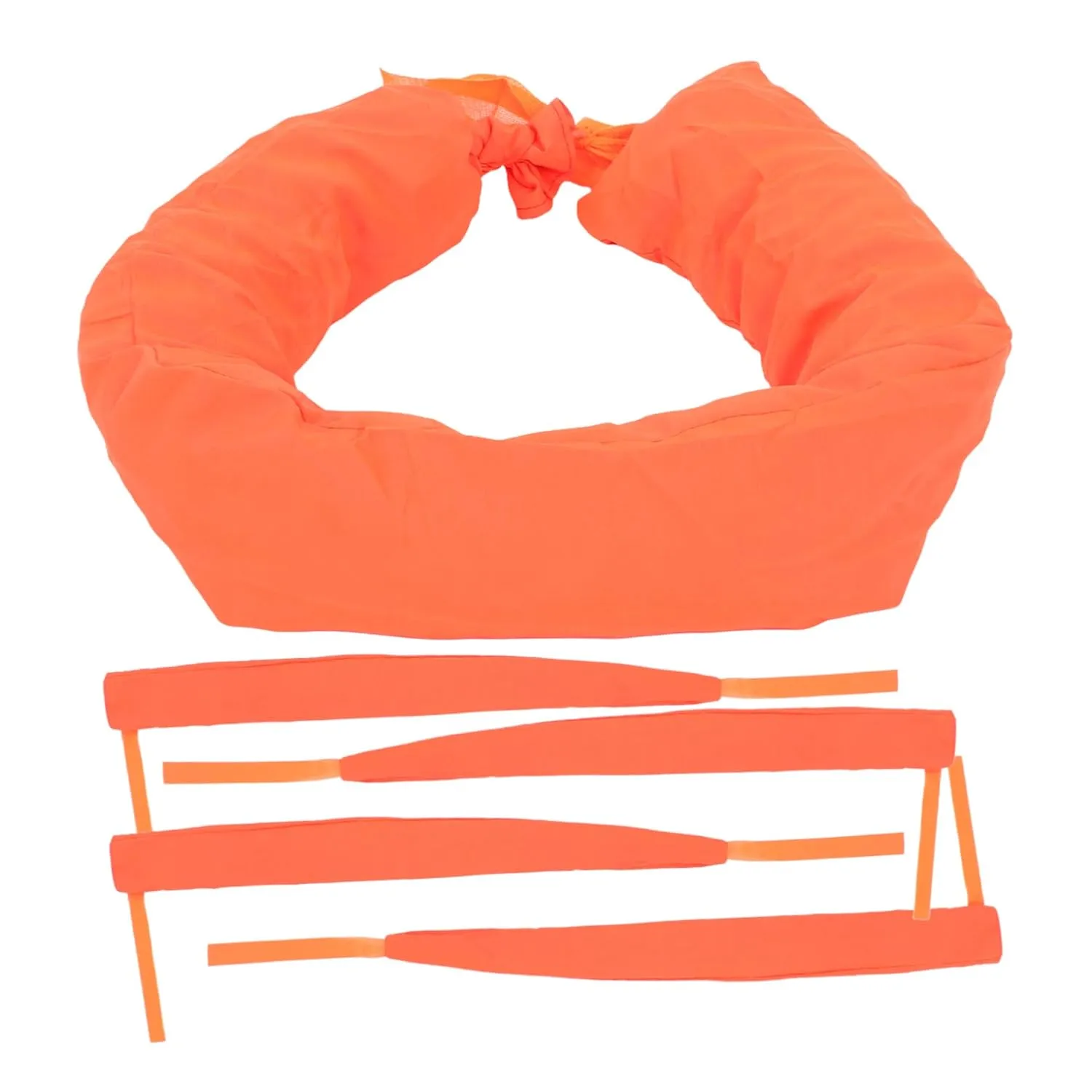 ABOOFAN 5pcs Transportation Facilities Safety Products Safety Warning Bags Traffic Cones Weight Bags Driveway Cone Weight Bags Driveway Cone Sand Bags Sports Cone Weight Bags Orange Cloth