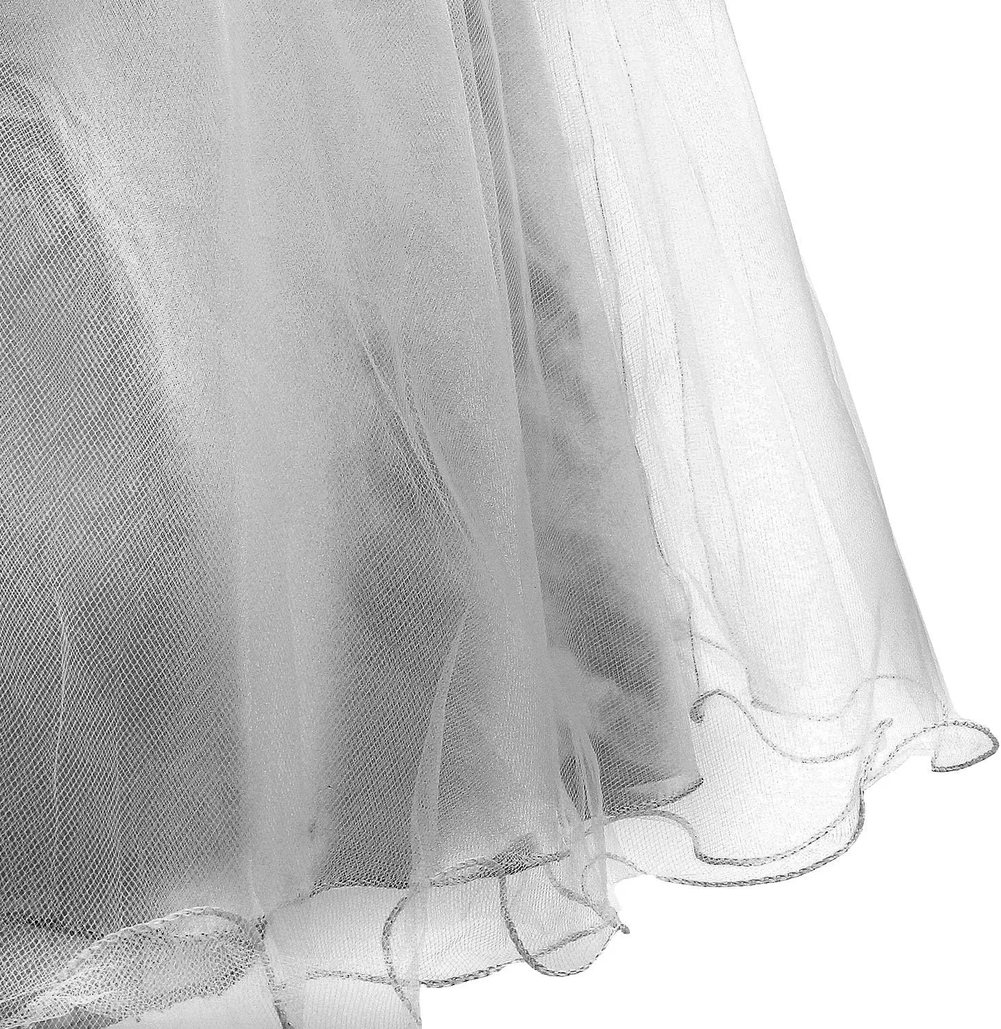 Acecharming Girls Dresses Sequin Flower Girls Party Dress Bridesmaid Ball Gown Wedding Tulle 3-10 Years