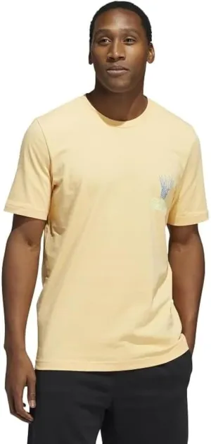 Adidas Men's Energy Graphic Short Sleeve Tee, Pulse Amber