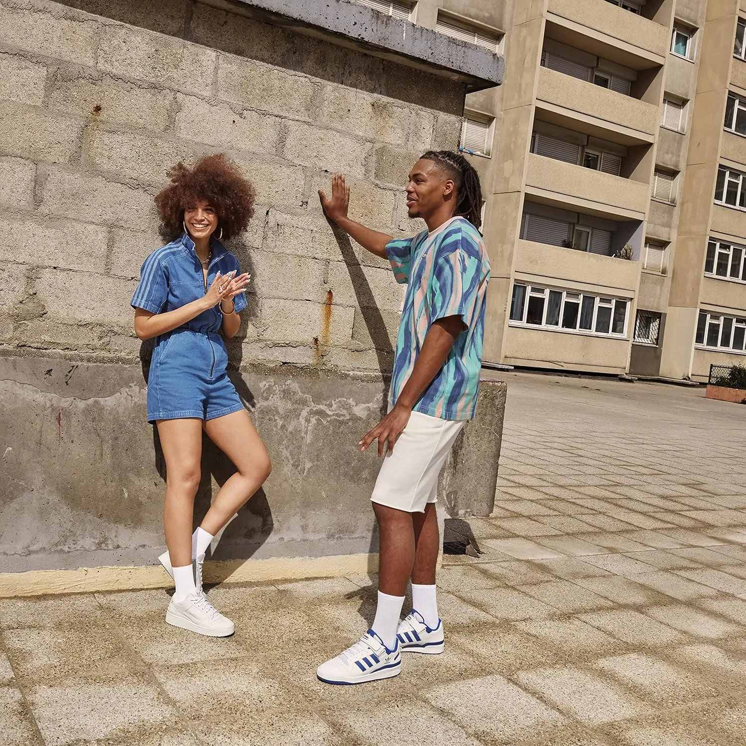 adidas Originals Unisex Spray Print Bucket