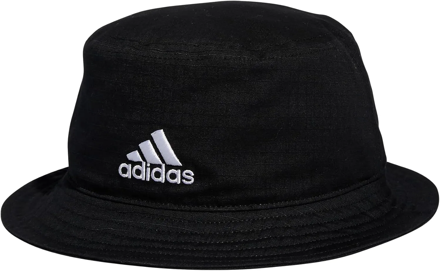 adidas Women's Essentials Plus Bucket Hat, Black/White, One Size