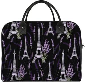 Adults Crossbody Nylon Lotus Florals Fashion Handbag for Business Trip 13" X 19" X 8"