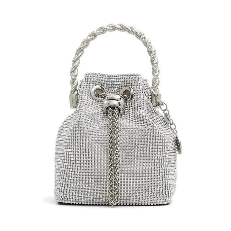 Aldo Pascale Women Bucket Bag - Silver
