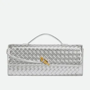 Alma Clutch Silver