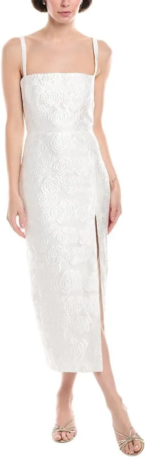Amanda Uprichard White Midi Dress