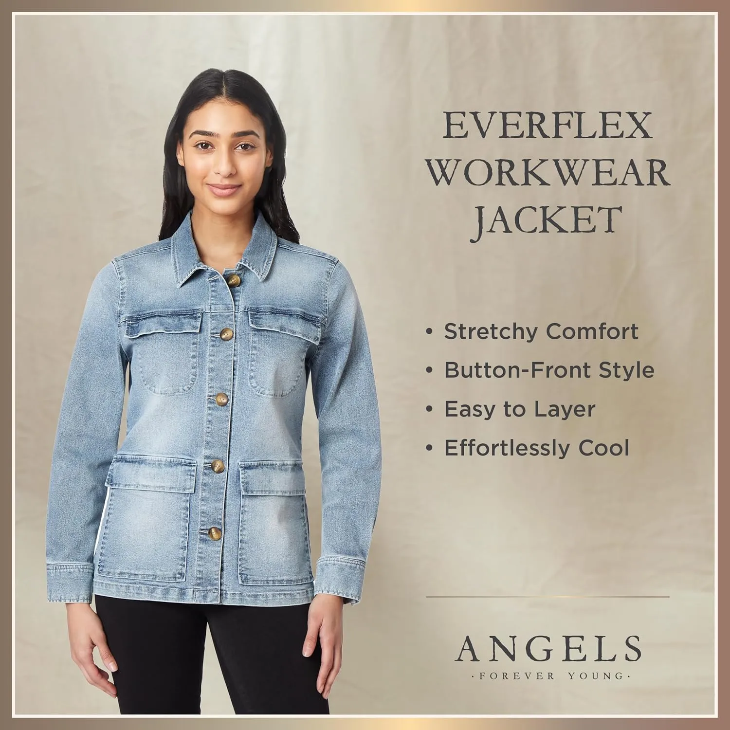 Angels Forever Young Women's Everflex Workwear Jacket