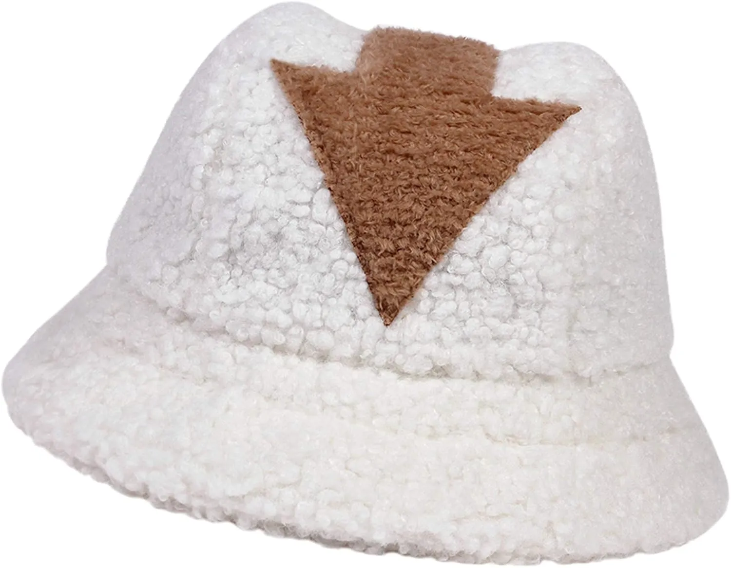 Appa Bucket Hats Women Winter Warm Soft Comfortable Cap Lamb Wool Fisherman Hat Faux Fur hat Furry Bucket Hat…