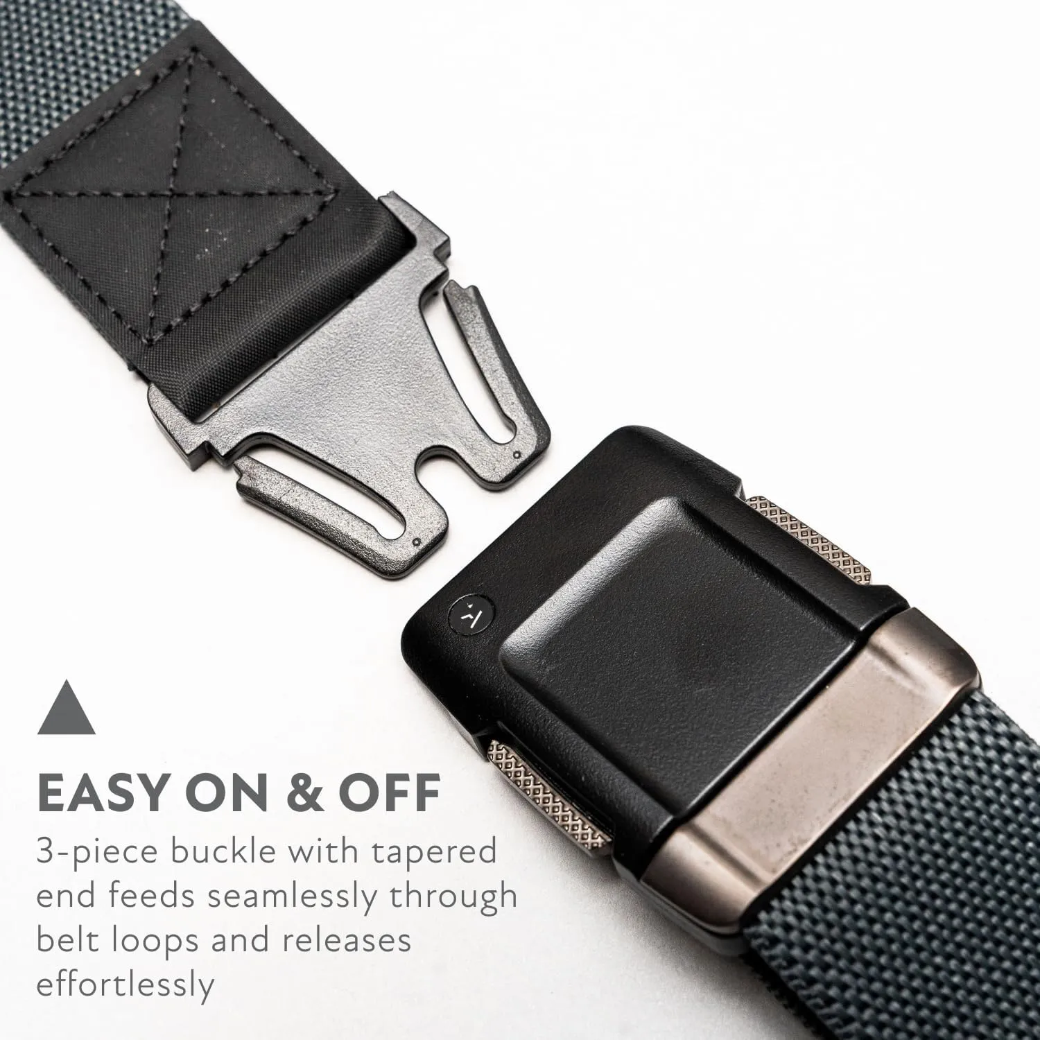 Arcade Belts Motion Belt for Men & Women - Micro Adjustable Click Belt, Lighweight Stretch Belt, Casual Unisex Belts