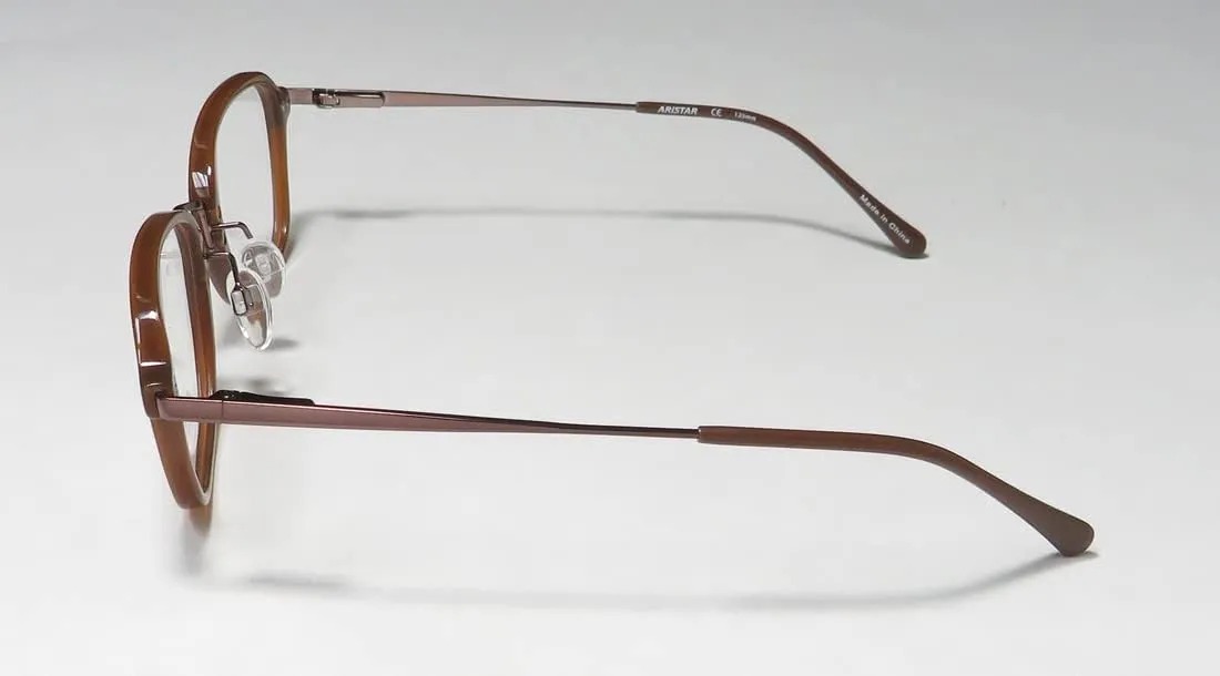 Aristar 18651 Mens Designer Full-rim Flexible Hinges Eyeglasses/Glasses