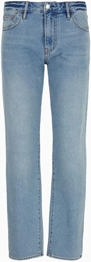 Armani Exchange Men's J13 Slim Fit Non Stretch Cotton Denim Pants