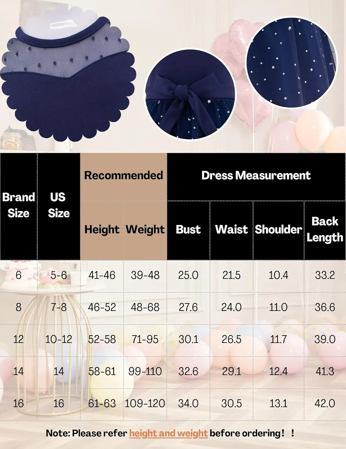 Arshiner Girls Dresses Formal Party Wedding Tulle Sleeveless Contrast Mesh High Low Dress with Belt