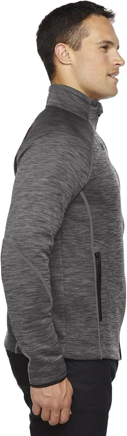 Ash City North End 88697 - Flux Men's Melange Bonded Fleece Jackets