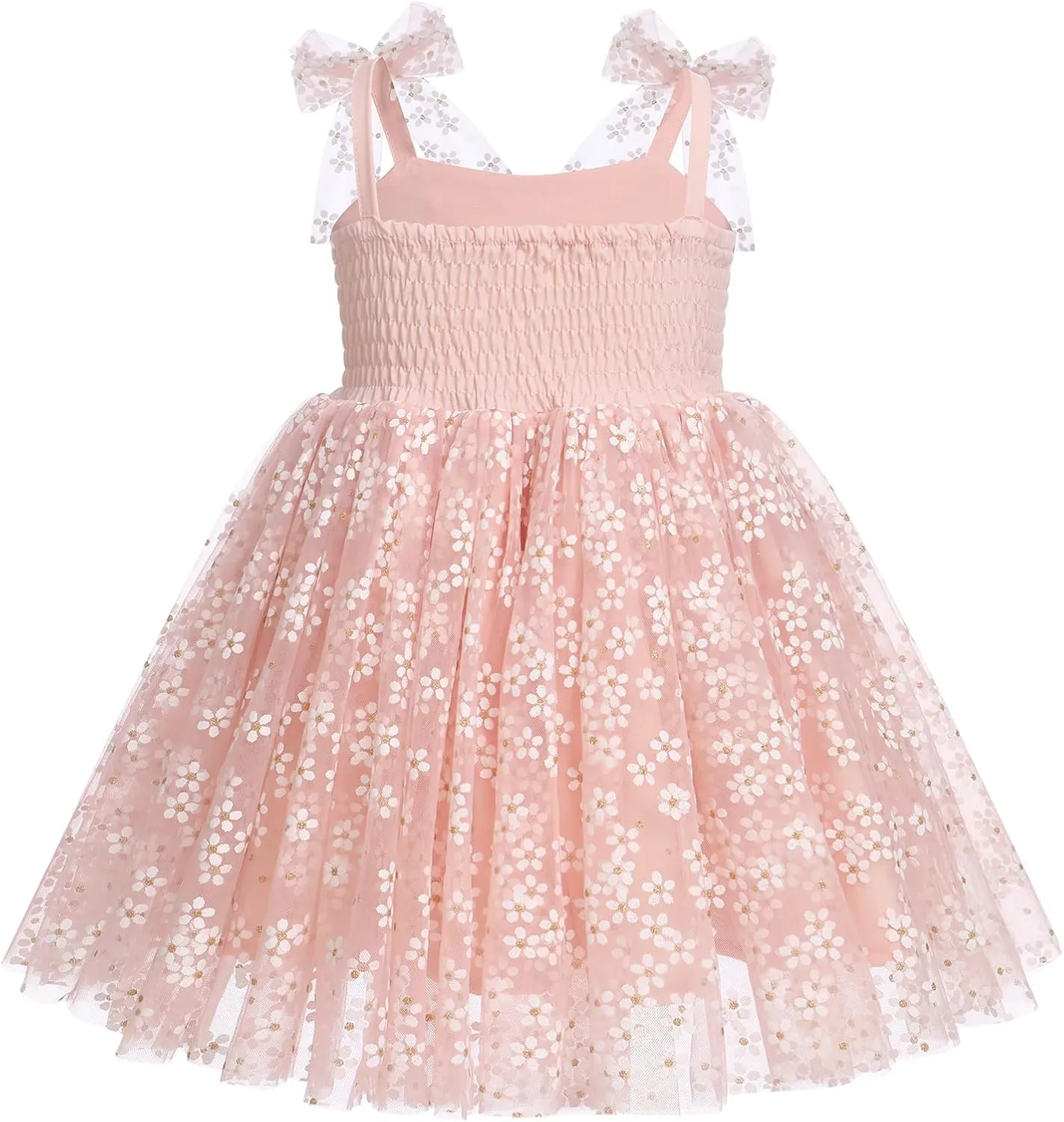 Baby Girls Tutu Dress Summer Sleeveless Backless Princess Birthday Party Dresses Sequin Ruffle Tulle Bowknot Sundress