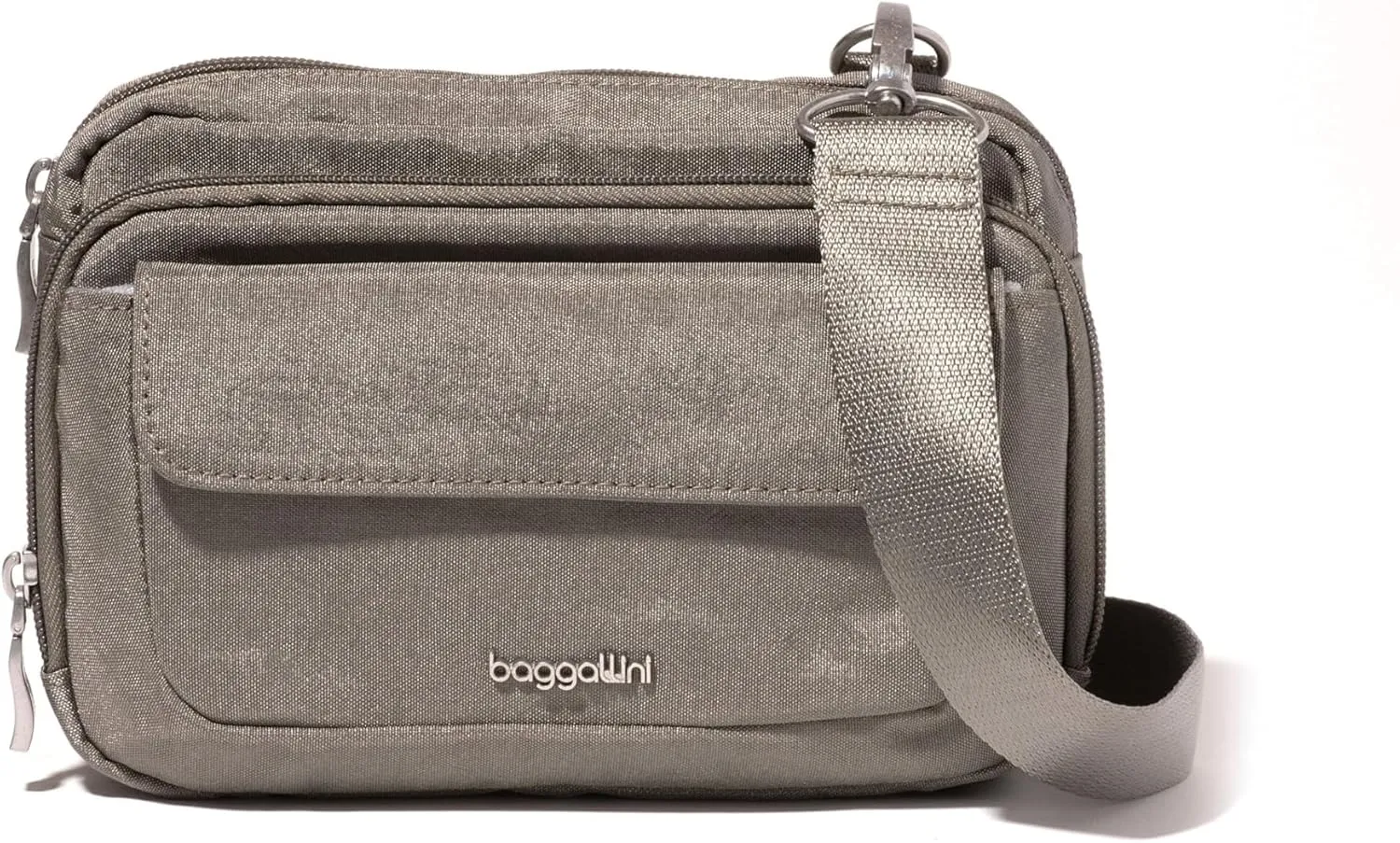 Baggallini Modern Double Zip Crossbody