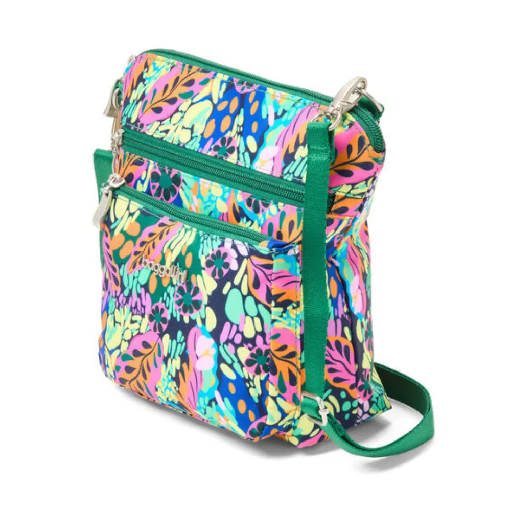 Baggallini Modern Pocket Paradise Print Crossbody Bag (Women's)
