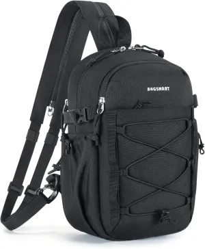BAGSMART Small Crossbody Sling Bag, Crossbody Daypack, Chest Shoulder Bag Hiking Backpack for Casual Travel Sport