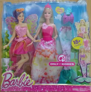Barbie CNC14 Mix and Match Fairy Princess Mermaid Exclusive Fashion Doll