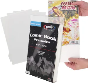 BCW Premade Current Comic Bag & Board (50Count)