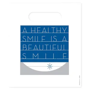 Beautiful Smile Dental Giveaway Bags, 7-3/4" x 9", Pack Of 100