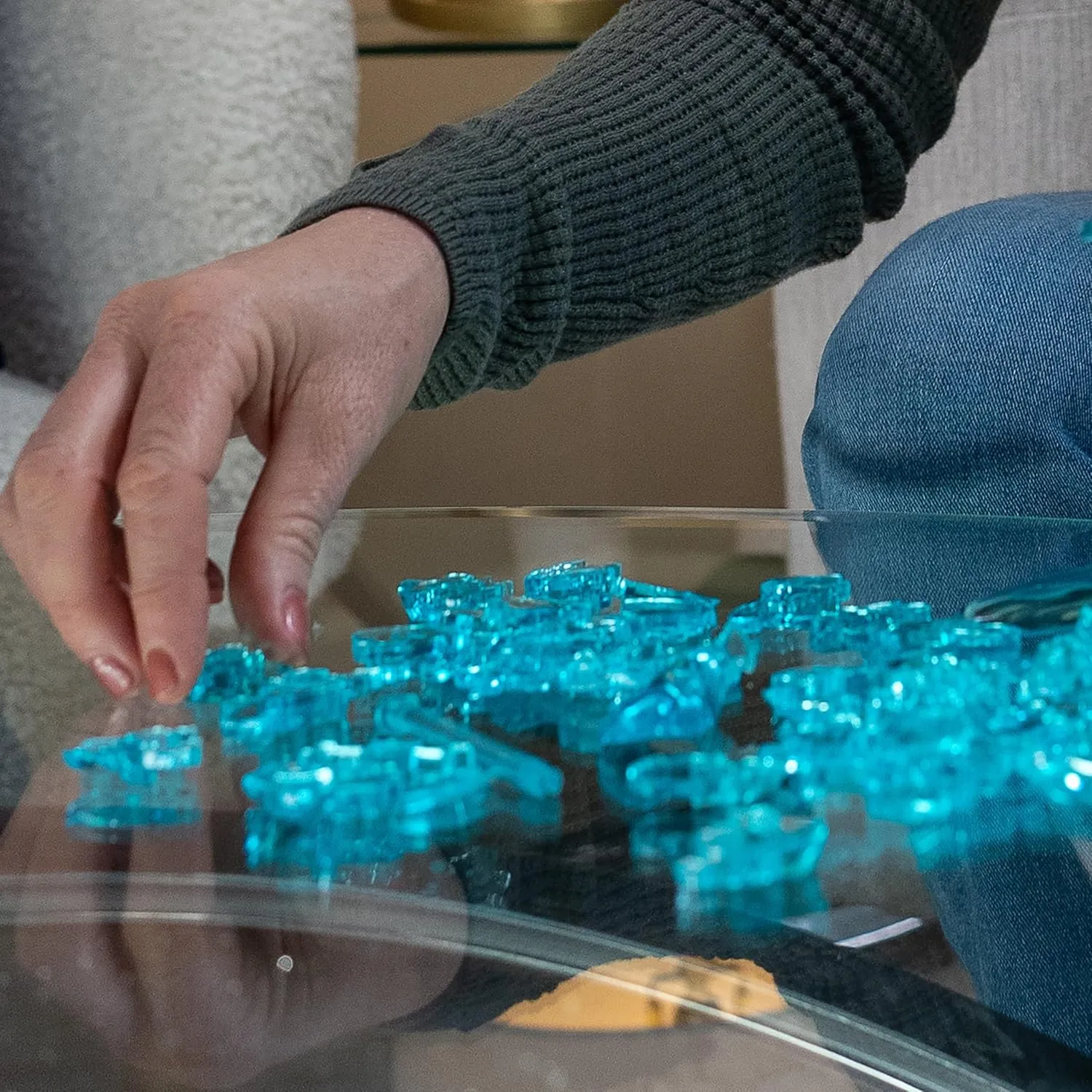 BePuzzled | Peanuts Snoopy Heart Original 3D Crystal Puzzle, Ages 12 and Up