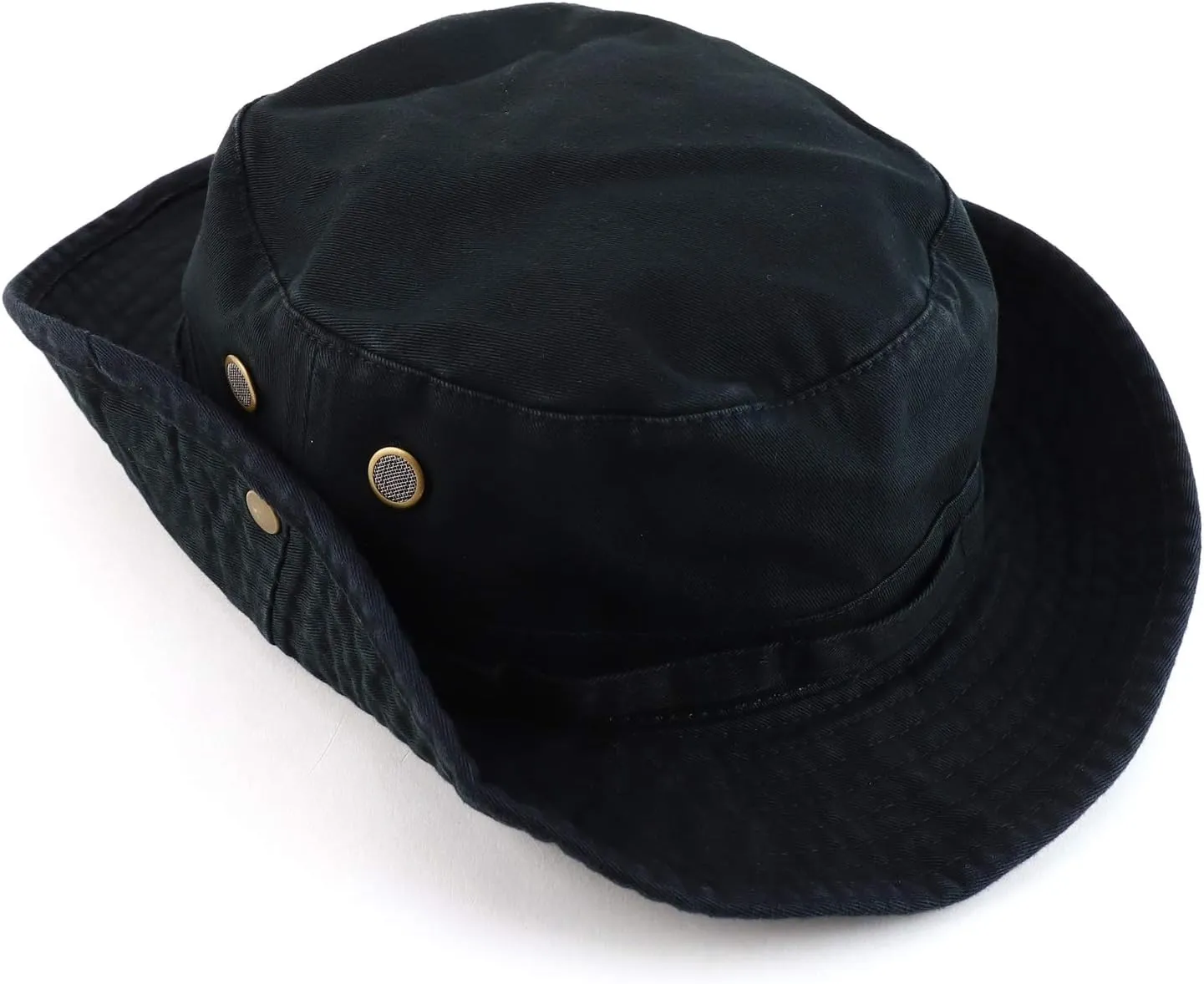 Big Oversized Jungle Boonie Bucket Hat with Chin String Fits Upto XXXL