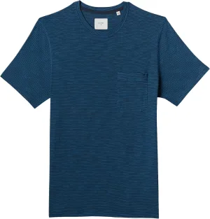 Billy Reid Men's Feeder Stripe Pocket Tee