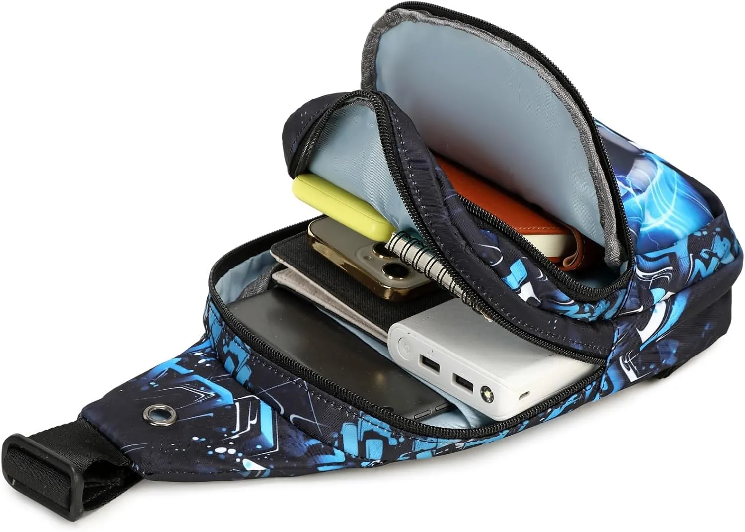 Bluboon Small Sling Bag Crossbody Bags Camouflage Fanny Packs Chest Bag Travel Chest Bag Gifts for Boys
