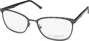 Bluebell Cateye Colorful Print Pattern Retro Eyeglass Frame/Glasses [53-16-140, black]