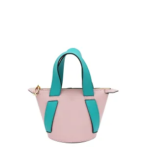 Blush Aqua | Bucket Bag