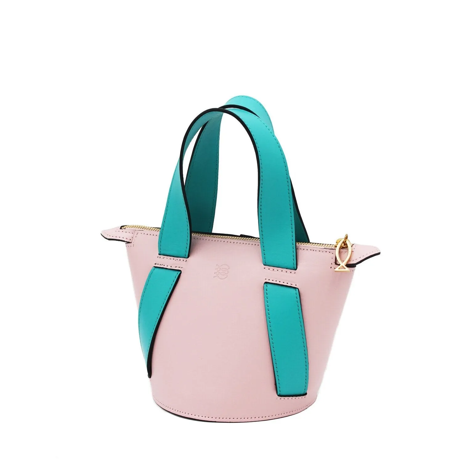 Blush Aqua | Bucket Bag