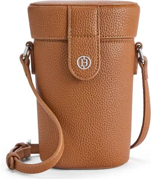 BOSTANTEN Mini Bucket Crossbody Bags for Women Vegan Leather Small Shoulder Bag with Adjustable Strap