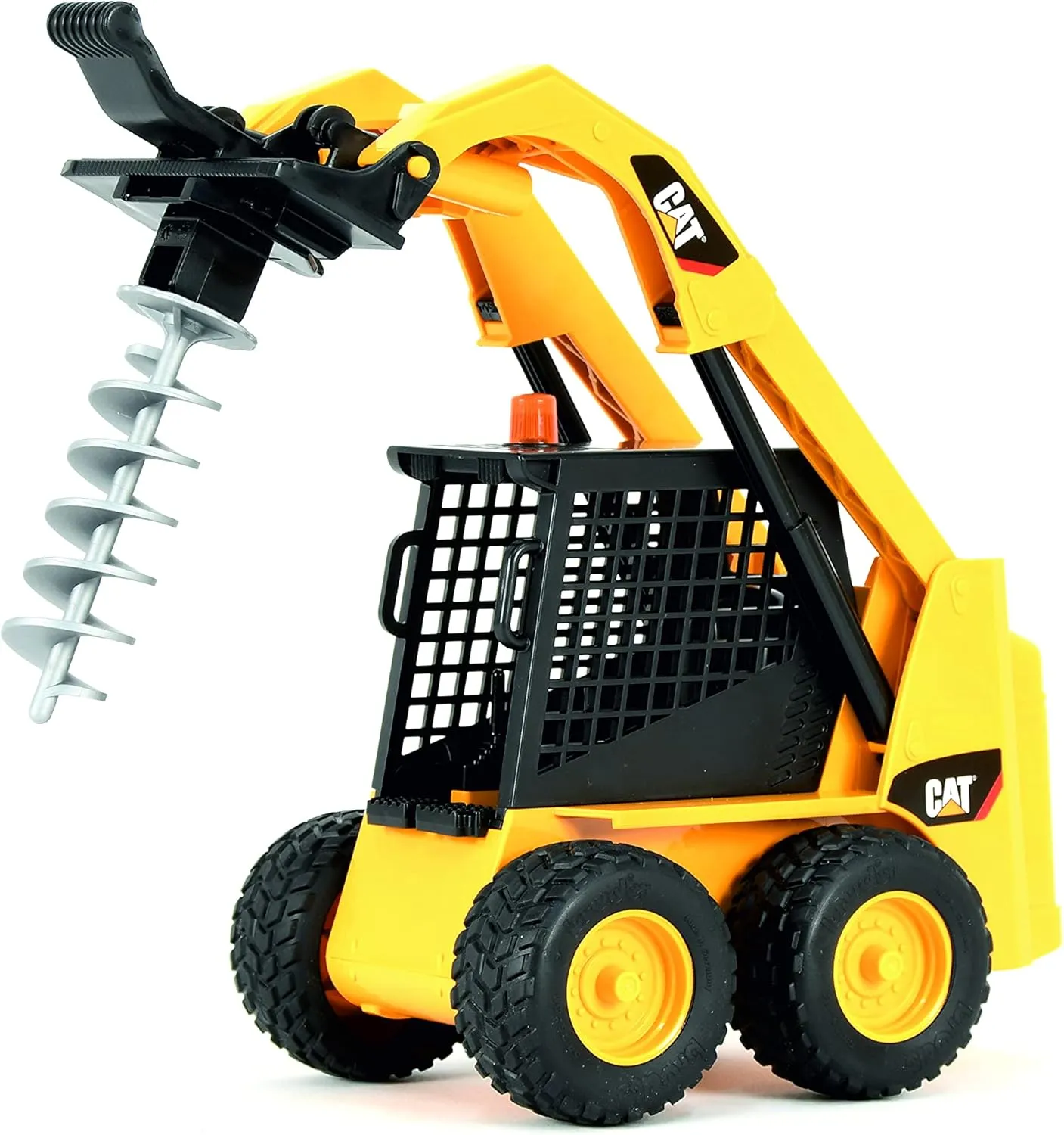 Bruder 09047 Caterpillar Skid Steer Loader with Accessories