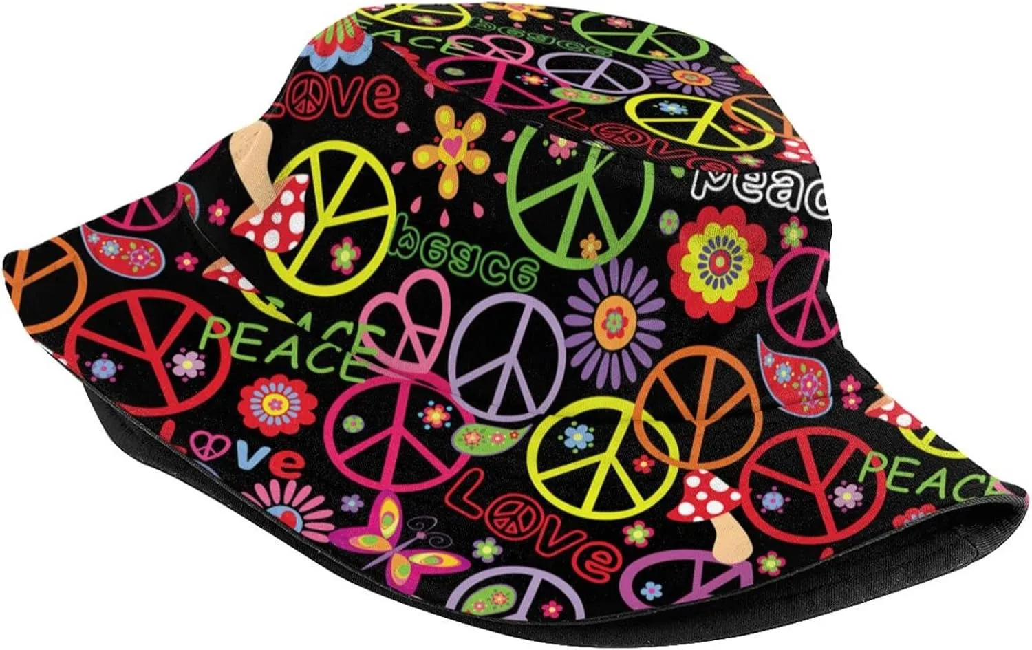 Bucket Hat Sun Beach Packable Fisherman Cap for Women Men Summer Outdoor Hiking