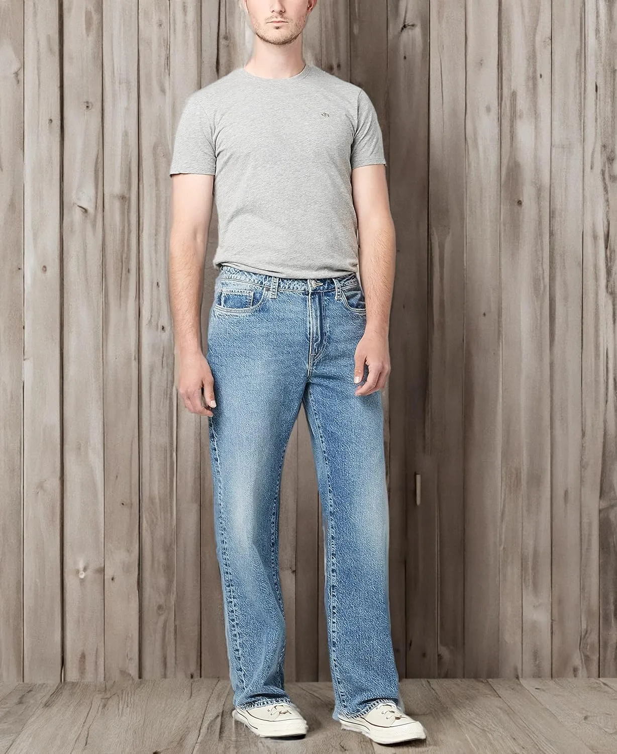 Buffalo David Bitton Men's Loose Fit Matt