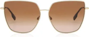 BURBERRY Sunglasses BE 3143 110913 Alexis Light Gold Brown Gradie