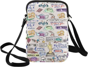 BWKTOP Michael And Dwight Fans Crossbody Bag - Office Themed Gift - Adjustable Shoulder Bag