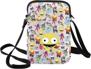 BWWKTOP Smiling Glep Cartoon Crossbody Bag Pim Fans Gift Alan & Glep Shoulder Bag Smiling Charlie Merch
