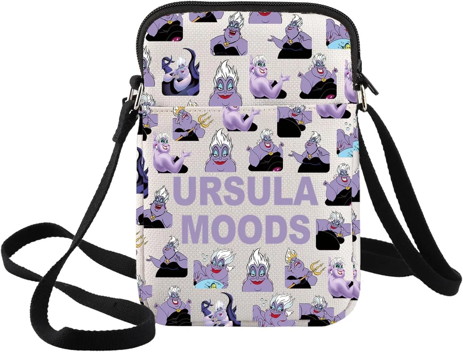 BWWKTOP Villains Ursula Crossbody Bag - Ursula Fans Gift, Shoulder Bag, Merchandise